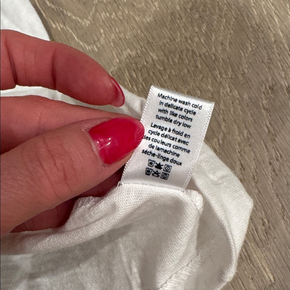 RE/DONE WHITE BOXY T SIZE L 100% COTTON RN#146770 - Picture 4 of 5